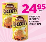 Nescafe Ricoffy Coffee-250g Tin Each