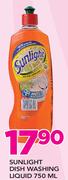 Sunlight Dishwashing Liquid-750ml