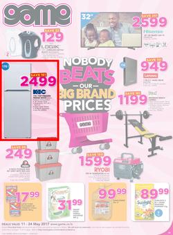 Game Lesotho : Nobody Beats Our Big Brand Prices (11 May - 24 May 2017), page 1