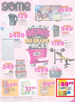 Game Lesotho : Nobody Beats Our Big Brand Prices (11 May - 24 May 2017), page 1