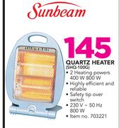 Sunbeam Quartz Heater SHQ-100G