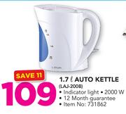 Logik 1.7Ltr Auto Kettle LAJ-200B