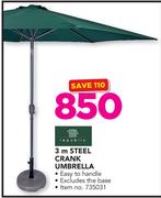 Republic 3m Steel Crank Umbrella