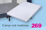Camp Cot Mattress