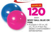 Trojan Body Ball Blue Or Pink-Each