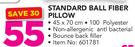 Always Home Standard Ball Fiber Pillow