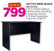 Dexter Desk Black