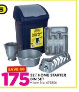 Addis 32Ltr Home Starter Bin Set