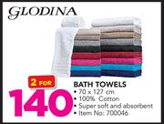 Glodina Bath Towels-For 2