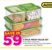 Addis 5 Pack Fresh Value Set