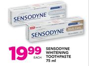 Sensodyne Whitening Toothpaste-75ml Each