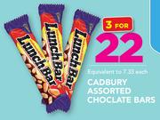 Cadbury Assorted Chocolate Bars-For 3