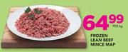 Frozen Lean Beef Mince Map-Per Kg