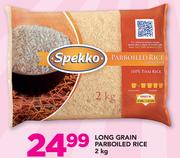 Spekko Long Grain Parboiled Rice-2kg