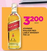 Johnnie Walker Red Label Whisky-700ml 
