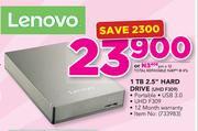 Lenovo 1TB 2.5" Hard Drive UHD F309