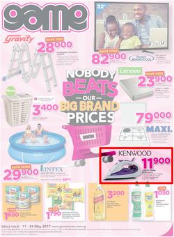 Game Nigeria : Nobody Beats Our Big Brand Prices (11 May - 24 May 2017), page 1