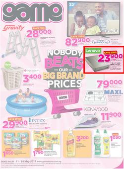 Game Nigeria : Nobody Beats Our Big Brand Prices (11 May - 24 May 2017), page 1