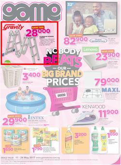 Game Nigeria : Nobody Beats Our Big Brand Prices (11 May - 24 May 2017), page 1
