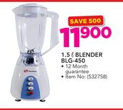 Binatone 1.5Ltr Blender BLG-450