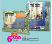 Praise Assorted Window Curtain-Per Pack