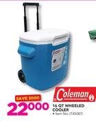 Coleman 16 QT Wheeled Cooler