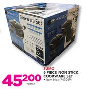 Sumo 6 Piece Non Stick Cookware Set-Per Set