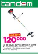 Tandem 43cc Brush Cutter Straight Shaft