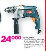 Ryobi 850W Impact Corded Drill PD-852VR