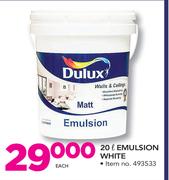 Dulux 20Ltr Emulsion White