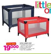 Little One Vito Camp Cot-Each