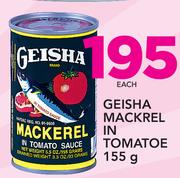 Geisha Mackrel In Tomatoe-155g