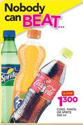 Coke, Fanta Or Sprite-12 x 500ml