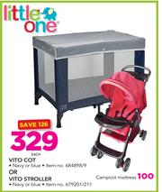 little one vito stroller