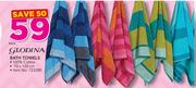 Glodina Bath Towels-70 x 130cm Each