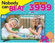 Hisense 40" FHD LED TV HX40M2160F