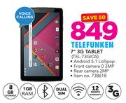 Telefunken 7" 3G Tablet TEL-73GIQS