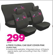 Special Stingray 6 Piece Floral Car Seat Cover Pink FLORAL PINK