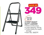 Home Quip 2 Step Heavy Duty Ladder