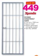 Xpanda Econo Shoot Bolt Gate
