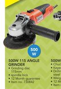 Stramm 500W 115 Angle Grinder-Each