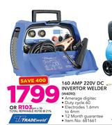 Tradeweld 160 AMP 220V DC Invertor Welder W4090