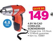 Stramm 4.8V Nicad Cordless Screwdriver