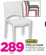Addis Stella Chair Assorted Colours-Each