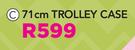 Fusion 71cm Upright Trolley Case