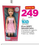 Kid Connection 81cm Wispy Walker Doll-Each