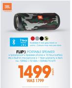 JBL Flip 3 Portable Speaker-Each