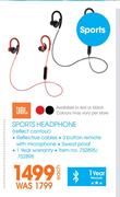 JBL Sports Headphone REFLECT CONTOUR-Each