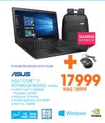 Asus Intel Core i7 Notebook Bundle FX550