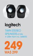 Logitech Twin Stereo Speakers 2120